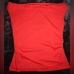 Abercrombie & Fitch Draped Off-The-Shoulder Top